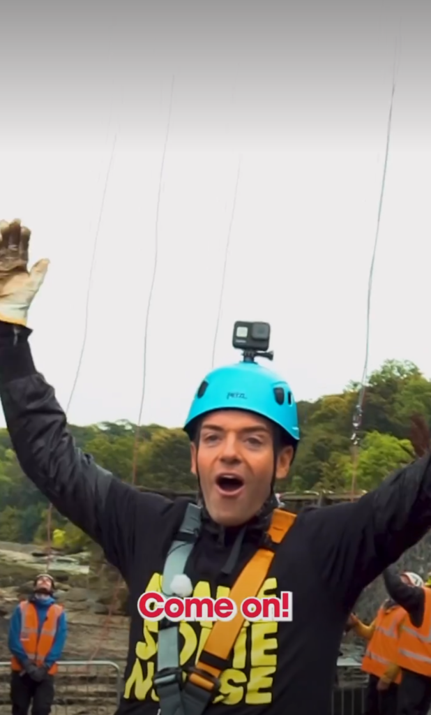 Des Clarke Overcomes his Fear of Heights with The Green Rooms